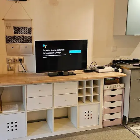 Petite 4-6 Personnes Belles Terrasses, Piscine, Plages Semesterbostad *